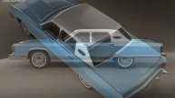 3D Model Lincoln Continental sedan 1975 3D Model at 3DExport.com