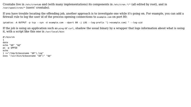Unix & Linux: How to Find a Fugitive Crontab? (7 Solutions!!)