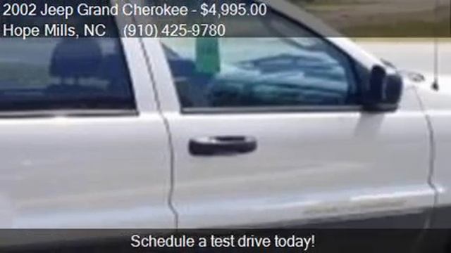 2002 Jeep Grand Cherokee Laredo 2WD 4-Speed Automatic for sa