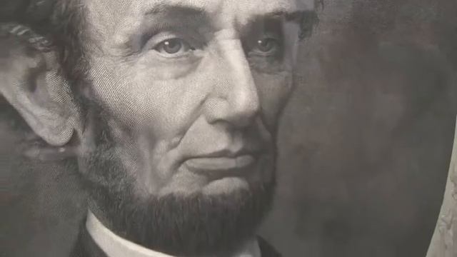 Lithograph of Abraham Lincoln