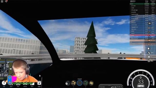 Test Drive A Tesla Roadster - Roblox - Vehicle Simulator - Andrew