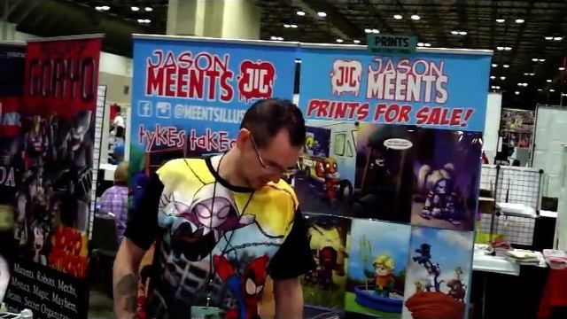 Jason Meents w/ Jiggy Jaguar KC Comic Con 2016 KC Mo