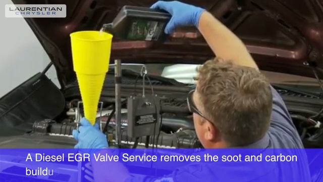 Diesel EGR Valve service at Laurentian Chrysler