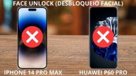 HUAWEI P60 PRO x IPHONE 14 PRO MAX