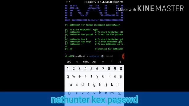 Kali-linux an Android Phone