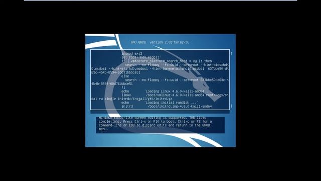how to reset password of kali linux