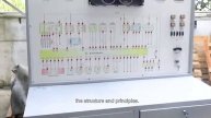 Great Wall 28TC diesel engine disassembly and operation training bench, diesel engine training benc