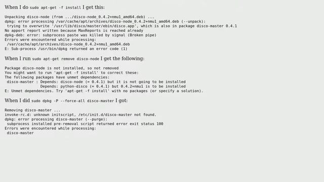 Ubuntu: How to force remove a package if dpkg removal script fails?