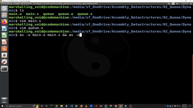 x86 Linux Assembly Data Structures: 02 Queue