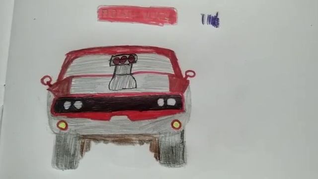 Dodge Charger из форсажа ( в другом цвете)