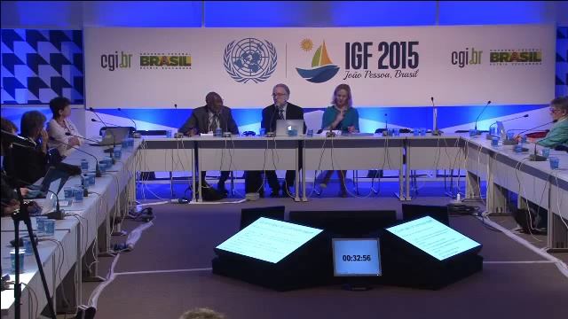 IGF 2015 Day 1 - WK 2 - Global Commission on Internet Governance