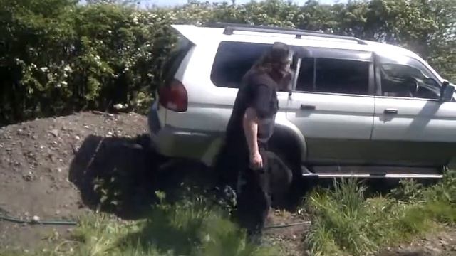 Danny lifting 2 ton Truck LOL