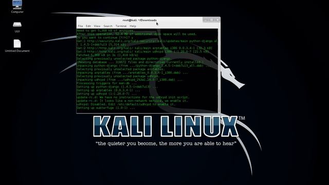 Kali Linux   Install Subterfuge