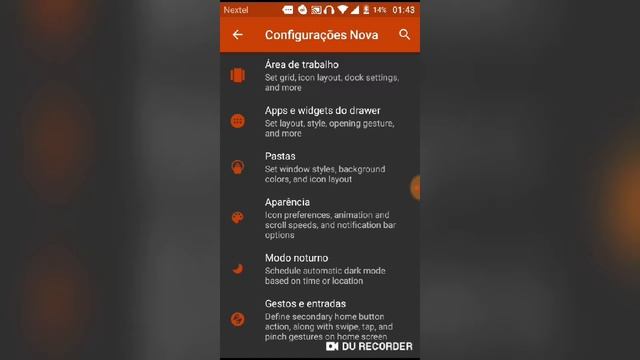 Nova setup:Windows 10 mobile