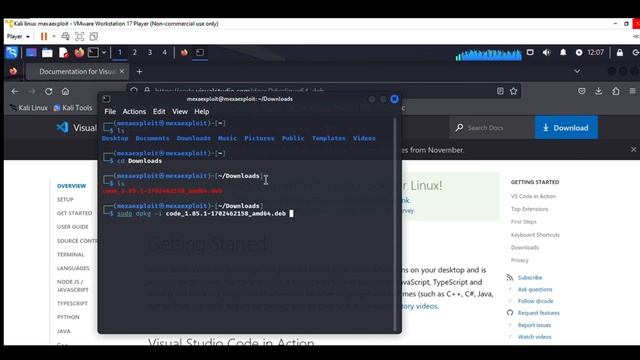 Instalación Visual Studio Code en kali linux | Preparando entorno a curso de Python y hacking etico
