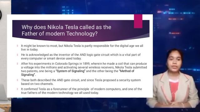 Nikola Tesla The Father of Modern Technology (Online Demo Teaching)