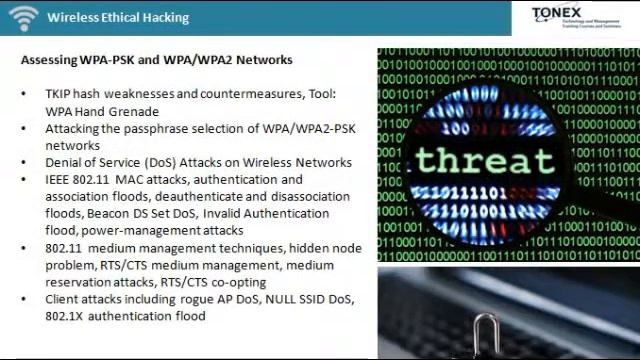 Learn Wireless Ethical Hacking From Tonex Experts