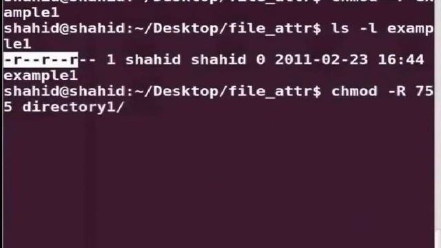 File Attributes - Kashmiri