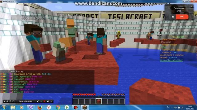 Играем на TeslaCraft с FoxyCot в МиксГейм