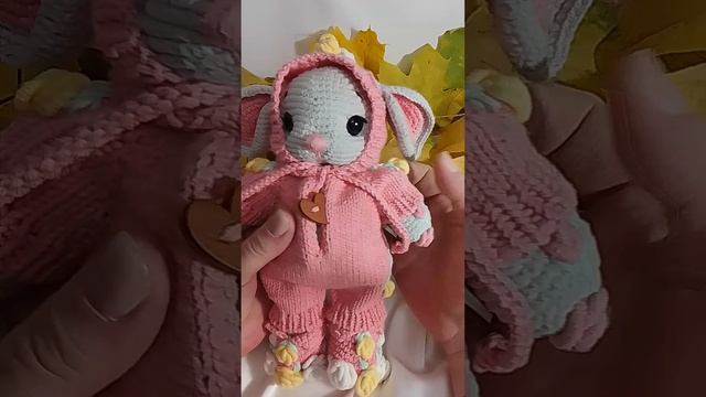 Одела Мышку милашку к осени ❤️🍁🍂🍄✨