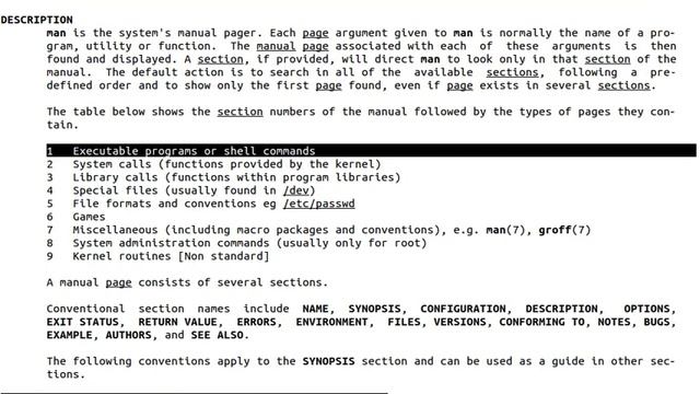 How to use the man command on Linux