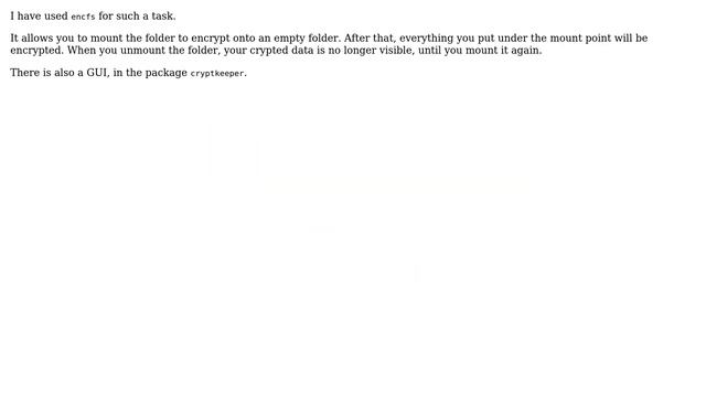 Ubuntu: How to encrypt a single folder on my external hard drive? (3 Solutions!!)