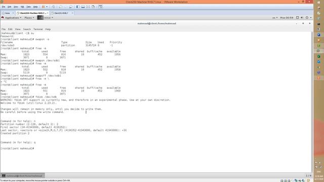 Linux Admin2 - SWAP