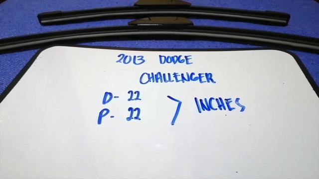 🚗 🚕   2013 Dodge Challenger Wiper Blade Replacement Size 🔴
