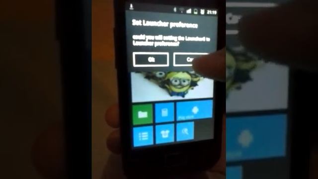 8 Launcher (Menu Windows Phone)