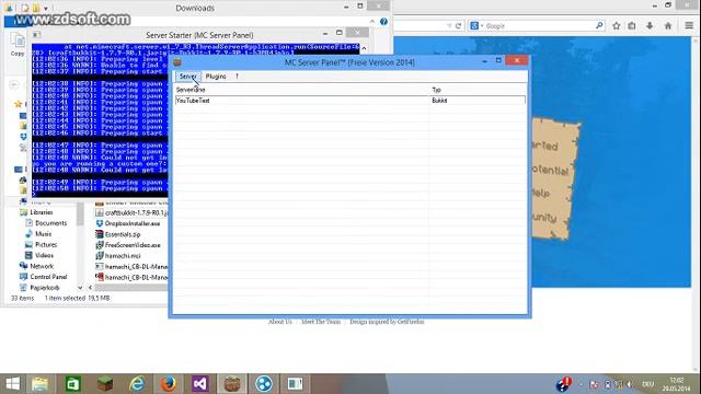MC Server Panel 1.2