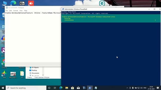 Linux on windows
