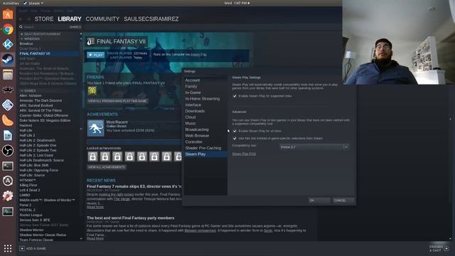 How to enable Steamplay(Windows Games on Linux Steam Client)