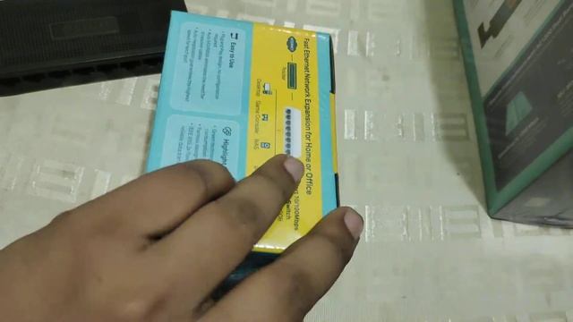 Tp Link 8 Port Switch Box Unboxing