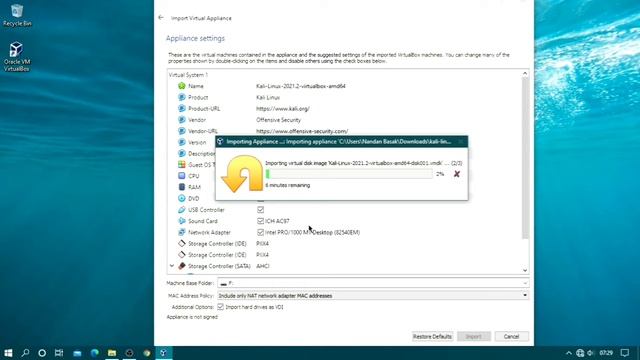 How to install kali linux in vertual box || how to install kali linux on windows 10.
