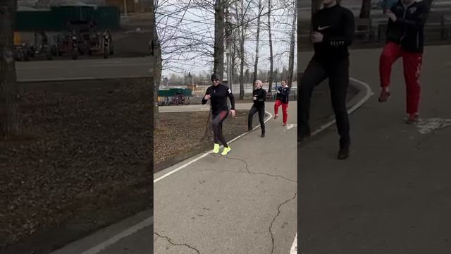 БЕЖИМ ШАГОМ ГОПНИЧКА #бег #тренировки #воркаут