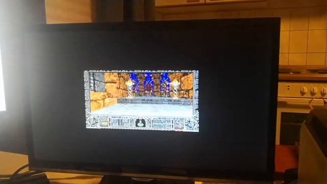 Chocolate Hexen running on Wii-Linux using SDL v1.2