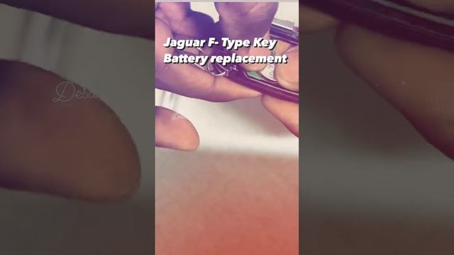 Jaguar F-Type F-pace XJ XF key Fob Battery Replacement- @jaguarcars  #dubai #like #car @kavka