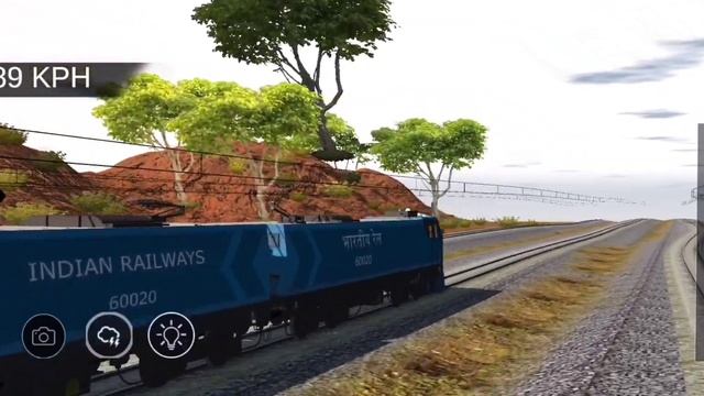 WAG 12 Locomotive in Indian Railway Train Simulator | New Update Gameplay 🔥