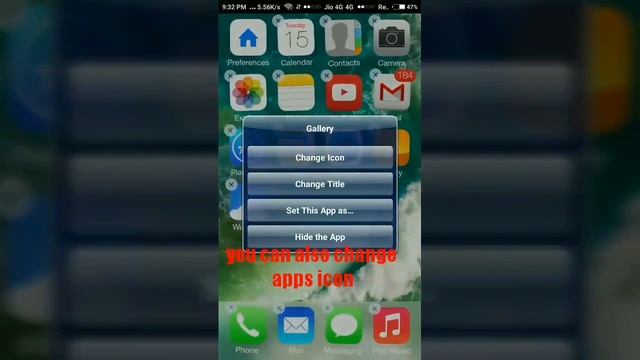 Make your phone like a iphone today,completely free/hindi tutorial