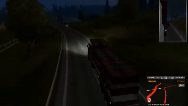 ETS 2 Scania Series 1 normal Рейс Штутгарт Брюссель