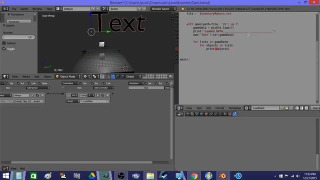 Pickle and save all instances of level pieces with unique UUID's