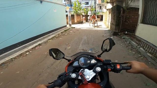 Office Calling.. Ride: Lifan Kpr 150..
