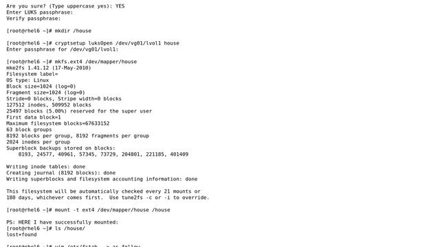 DevOps & SysAdmins: LUKS with LVM, mount is not persistent after reboot