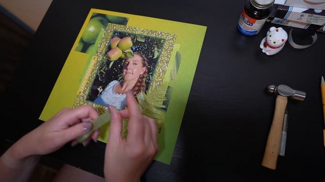 Craft with Me | June Cherry Box Part 2 | Timelapse