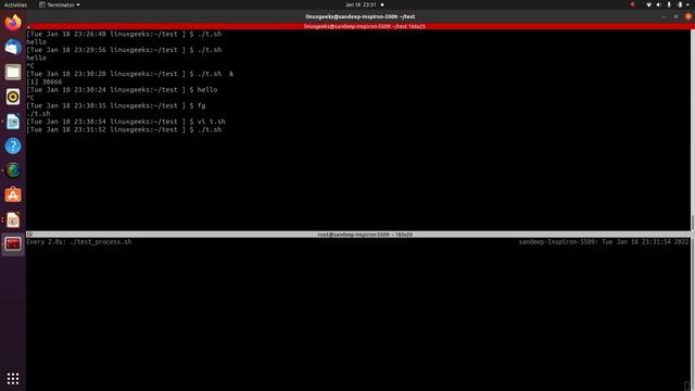 Processs in Linux