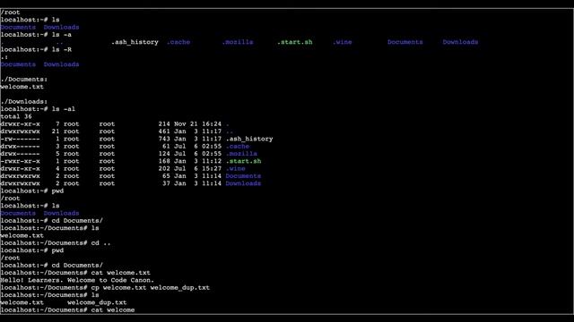 Linux Basic Commands Part 1