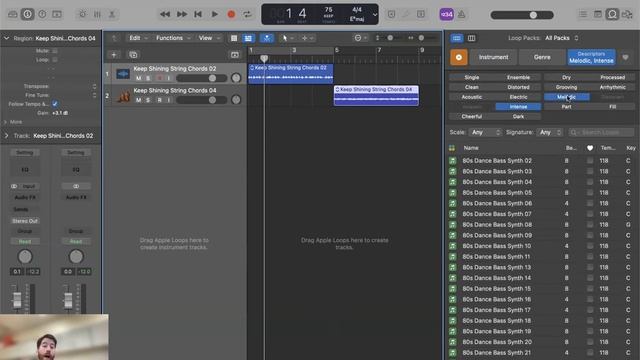 How to Navigate Loops in Logic Pro X - Tutorial for Music Production Class