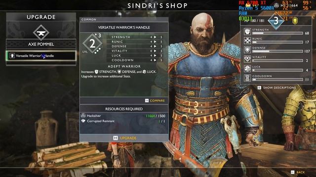 God of War - Side Quests Part 4 - Hammer Fall,close Realm Tear, Fafnirs Storeroom and Fafnir's Hoar