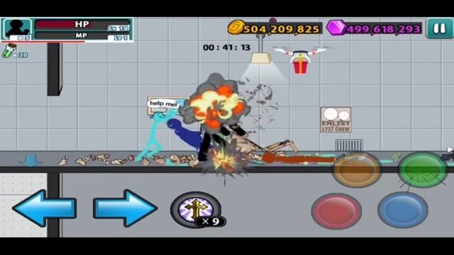 ANGER OF STICK 5 ||ROBOT VS ROBOT || ZOMBIES ||  Stickman Fight || Android Gameplay