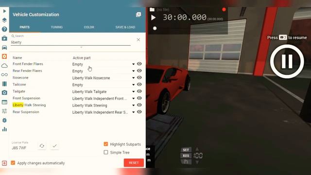 Restoring a Lamborghini Huracán - Beamng drive
